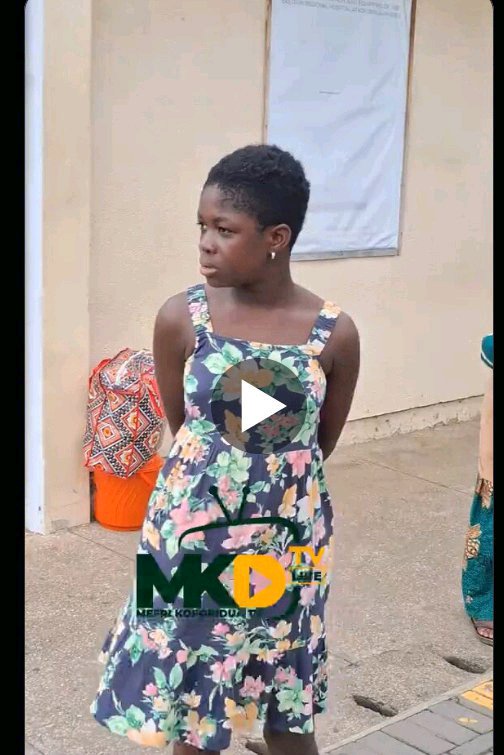 13-Year-Old Girl Caring Alone for Her Sick Father Gets Unexpected Help From MP Michael Okyere Baafi