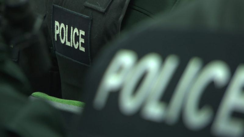 Firework set off at police dealing with antisocial behaviour