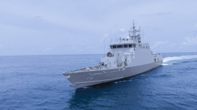 Armed with torpedoes, sonar and rockets: Navy’s new submarine hunter INS Mangrol is built for battles in shallow waters