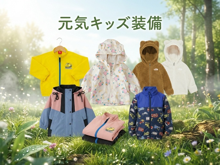 親子で楽しむ！キッズジャケット特集
