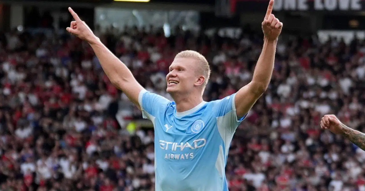 WATCH: Haaland breaks deadlock against 10-man Liverpool