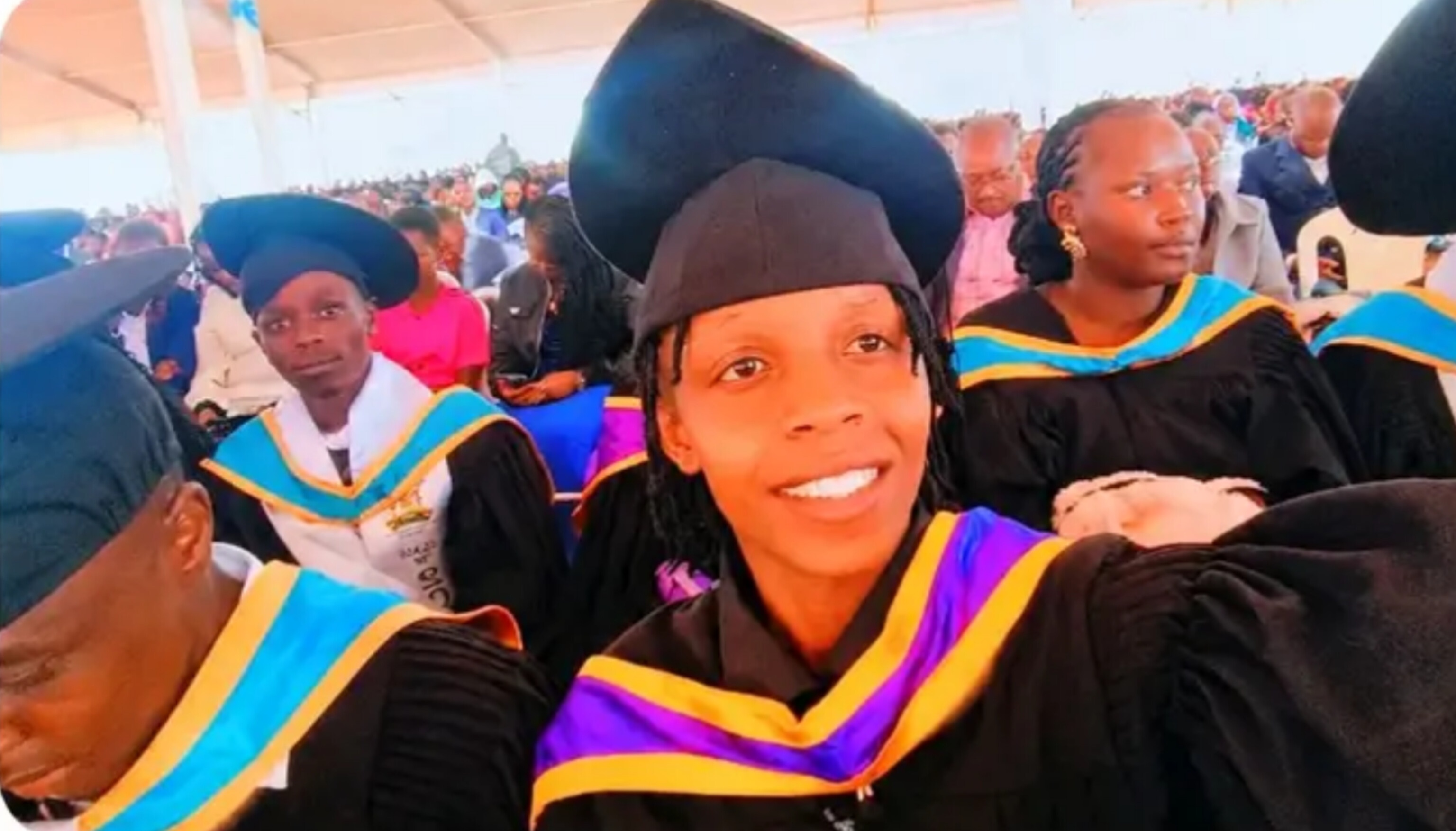 Machakos Student Graduates Alone As Family Left Home To Mourn Sister Who Died After Short-illness