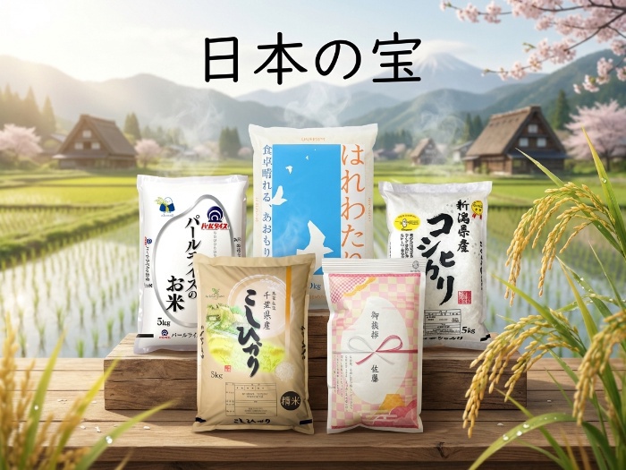美味しいご飯が食卓を彩る！全国各地の優れた国産米特集