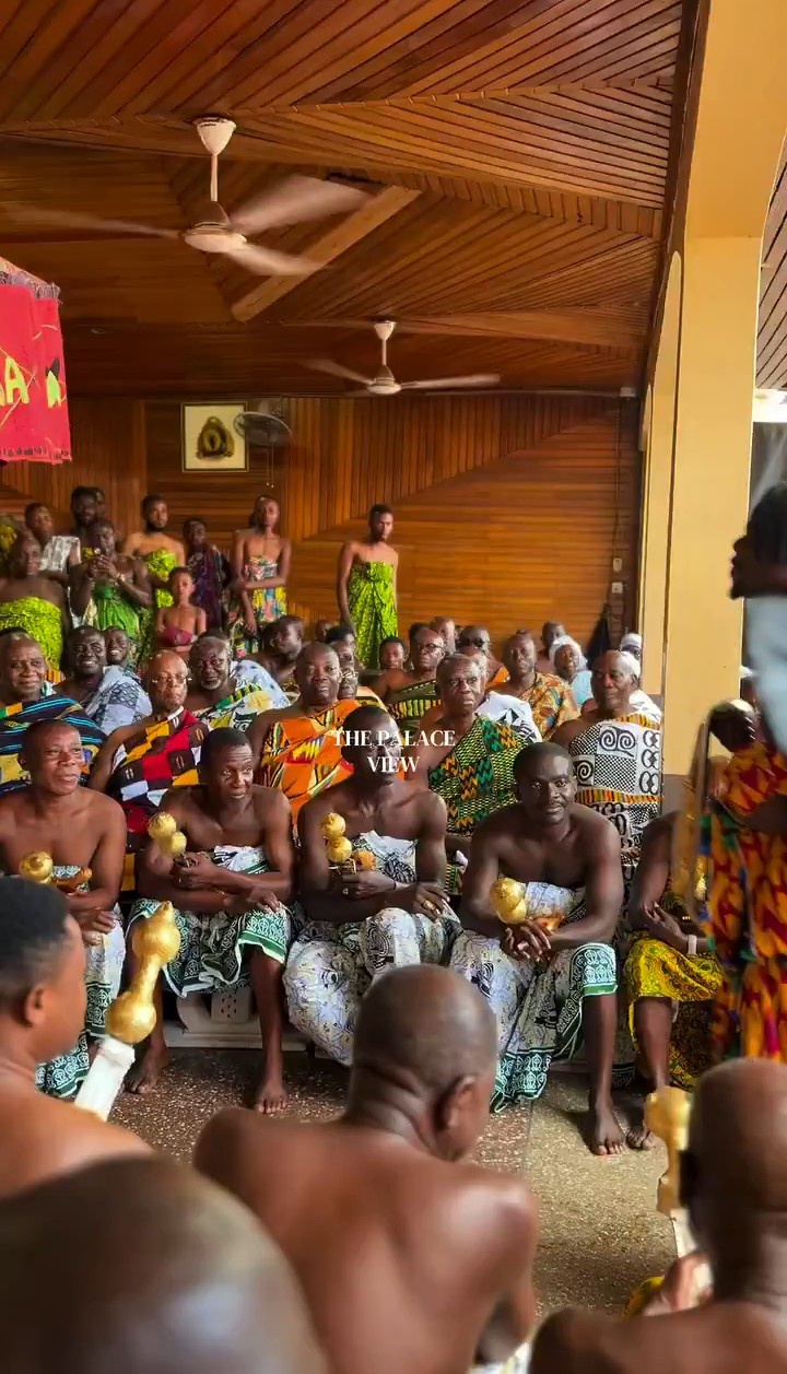 Freezy Macbones Takes His New Championship Belt to Otumfuo