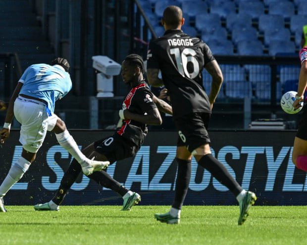 European football: Lazio maintain strong start with win over Monza