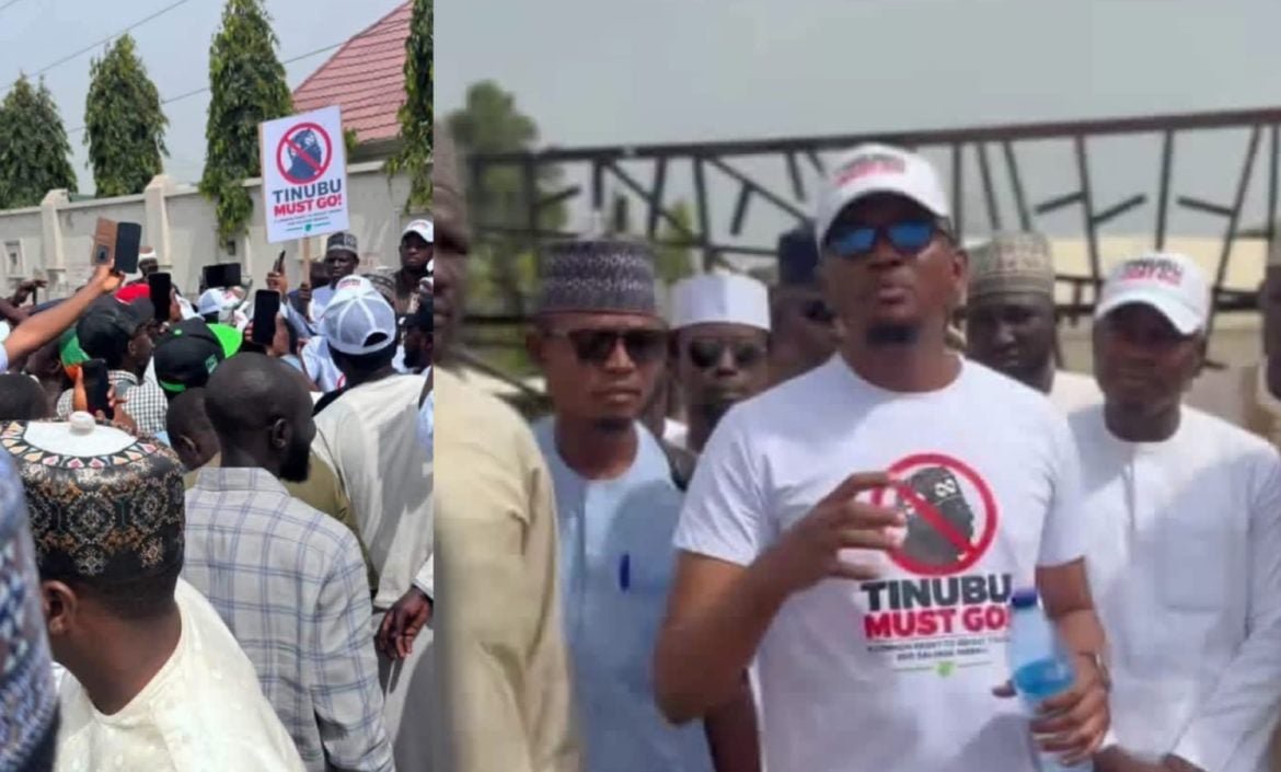 BREAKING: Tension as Police Block ‘Tinubu Must Go’ Meeting in Kano