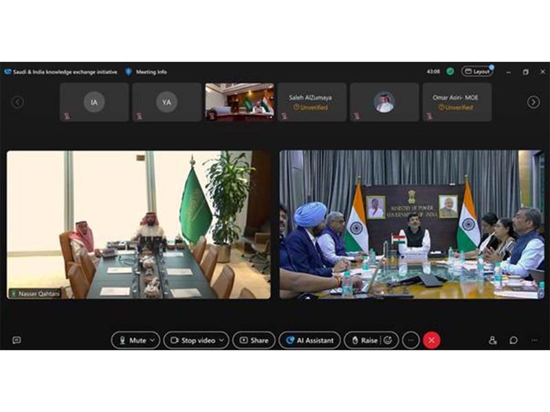 India and Saudi Arabia discuss bilateral electrical interconnection initiative