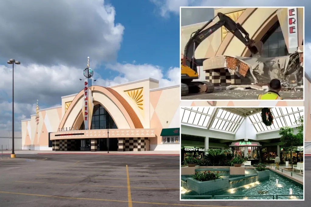 Demolition begins at mega mall once anchored by Sears and JCPenney after 50 years of serving Americans