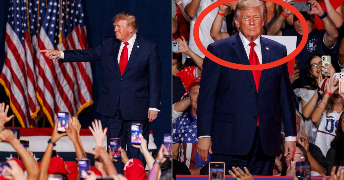 Trump Did A ‘Tongue Thrust’ At Paxton’s Rally — And Experts Decode What It Means