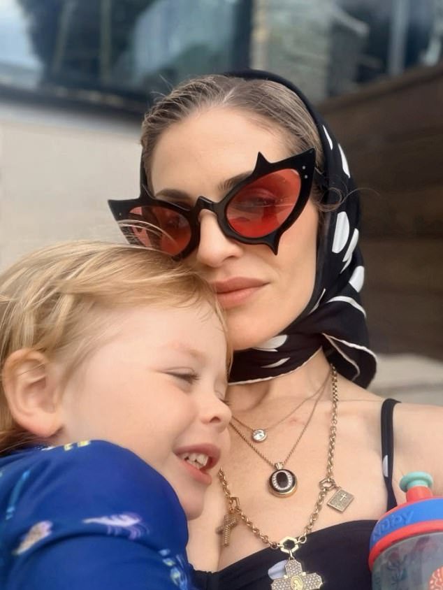 Kelly Osbourne says she wants to give son Sidney ‘a different childhood to mine’ as she swaps LA for UK farm