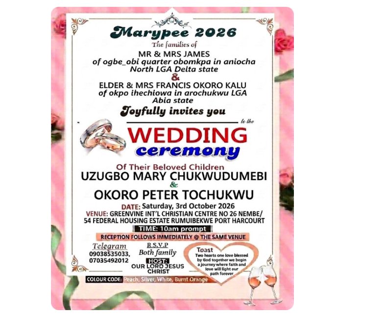 Woman cancels wedding three days before the ceremony after finding out boyfriend is not who he claims to be