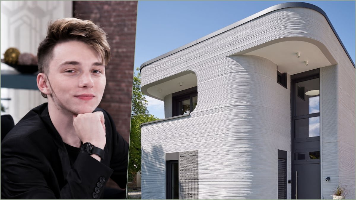 Mateo, a 27-year-old entrepreneur, solves the housing problem: “1,300-square-foot concrete houses built in 48 hours”