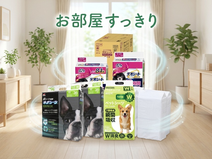 室内が変わる！犬用ペットシーツ厳選4アイテム徹底レビュー