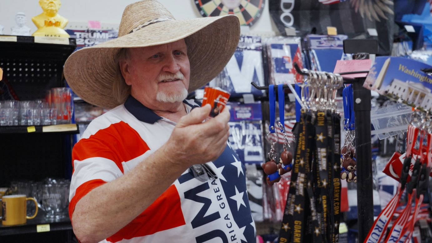 Sales take a hit at ‘Trump Town’ merch store as shoppers voice frustration over president’s policies