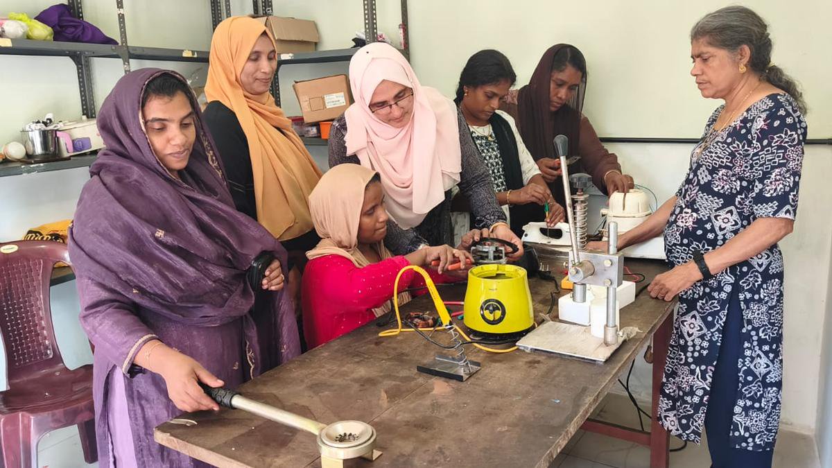 Women in Malappuram’s Kadampuzha turn skills into businesses and technical work