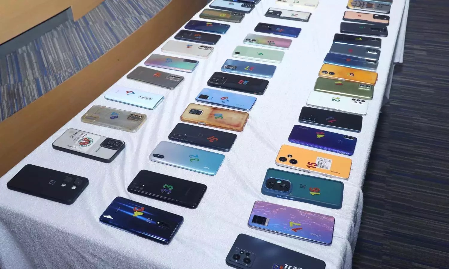 Cops Recover 50 Lost, Stolen Phones