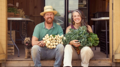 A Canadian couple started Aslan Organics with two 8-by-12-foot plots in 2017; nine years later, they own a 50-acre Ontario farm and say their 2.5-acre market garden crossed $200,000 in annual revenue