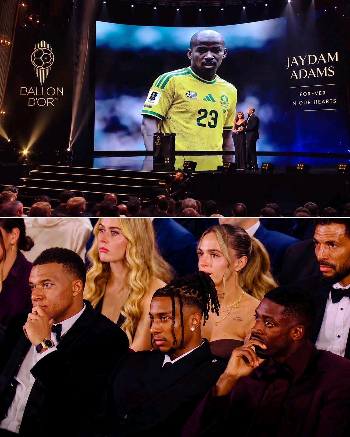 Jayden Adams’ Name Honoured on Football’s Biggest Stage at 2026 Ballon d’Or Awards