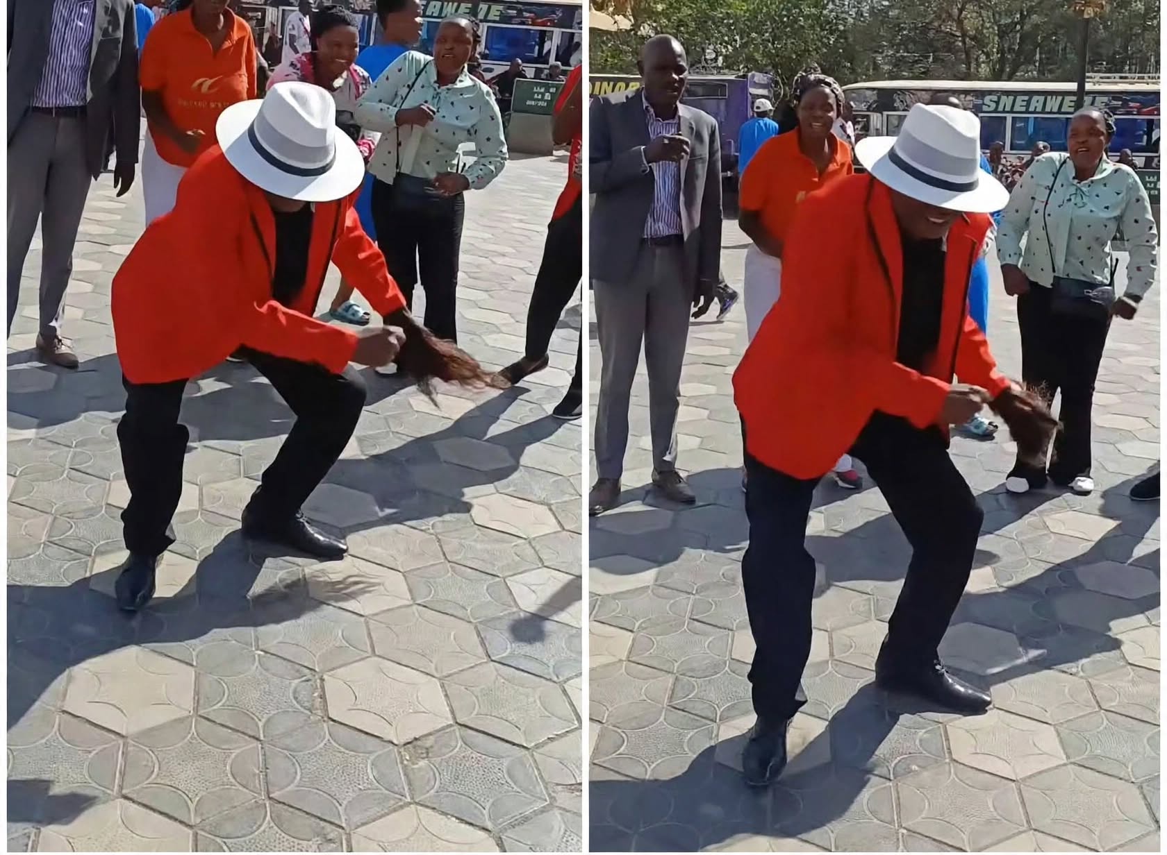 Raila Lookalike Takes Over Nairobi Streets With Dance Moves That Left Kenyans Emotional and Amused