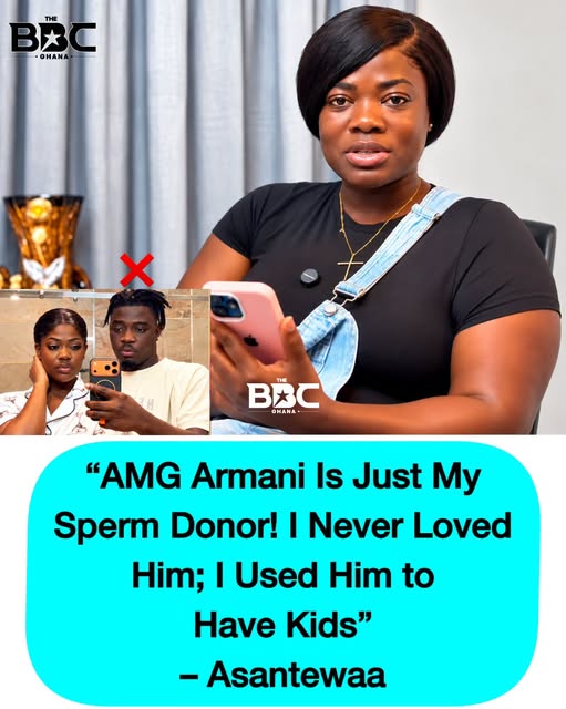 AMG Armani just helped me to have kids, i dont love him – Asantewaa