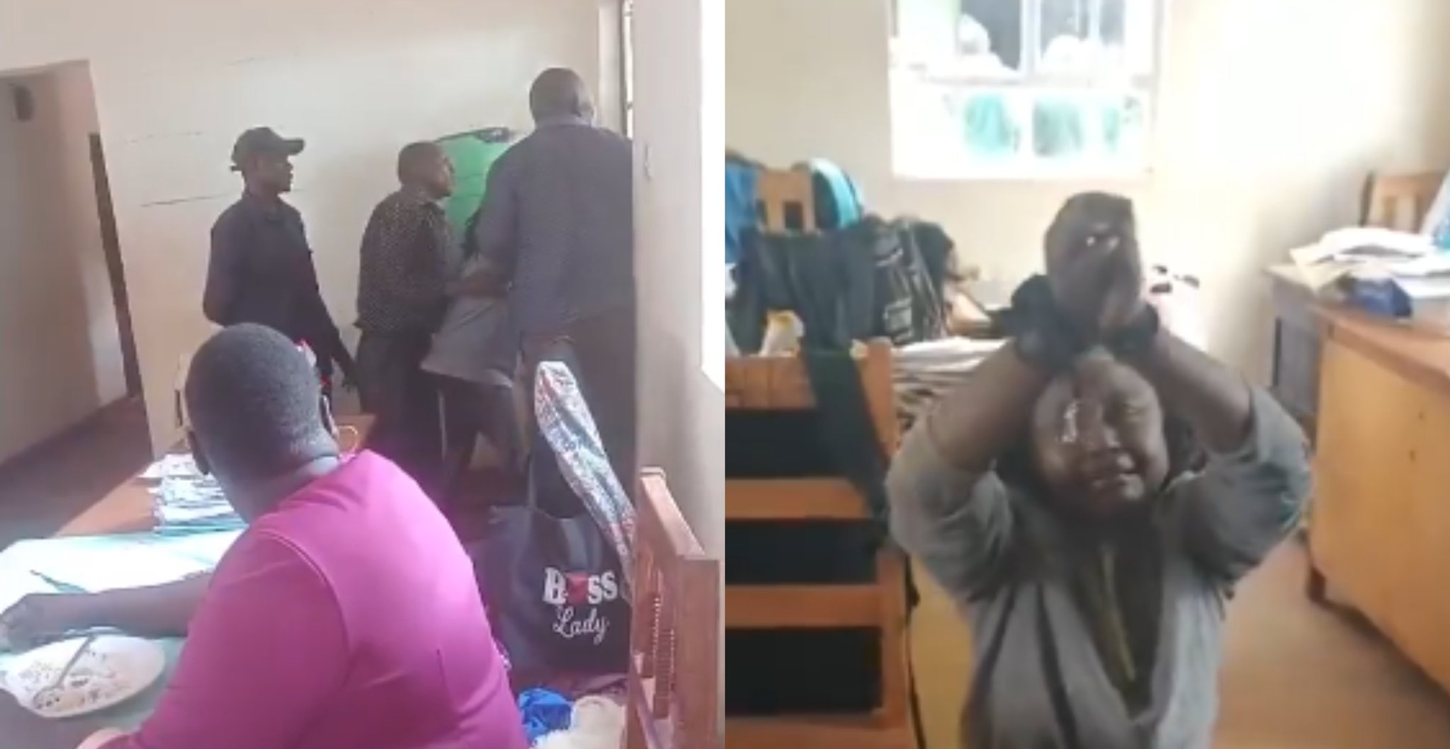 TRENDING NOW: Teachers on The Spot For Tying & Physically Assaulting a Woman, Injuring Her CS Wound