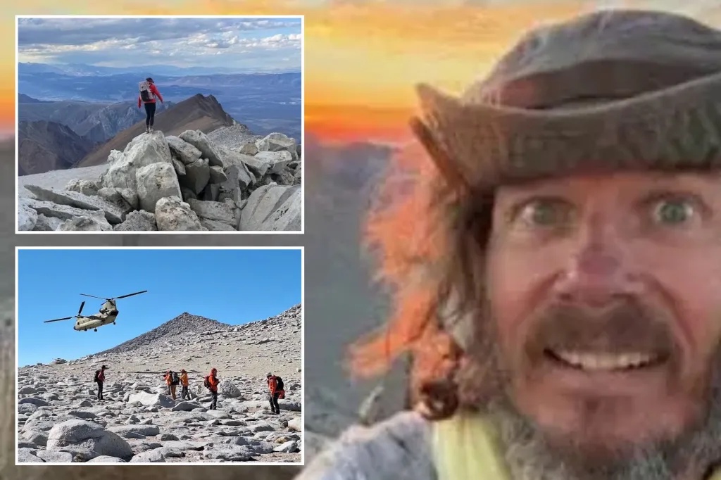 Haunting final text hiker sent as he scaled 13,000ft summit before plunging to his death