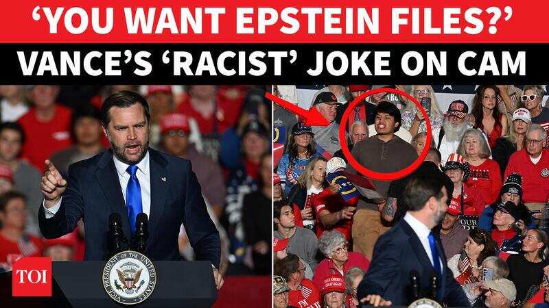 ‘Release The Epstein Files’: JD Vance Heckled At Rally; VP Fires Back With Brutal ‘Racist’ Dig