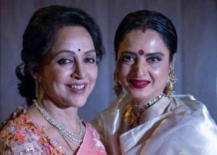 Hema Malini Wishes Rekha on 72nd Birthday, Shares Pictures Celebrating Their Long Friendship
