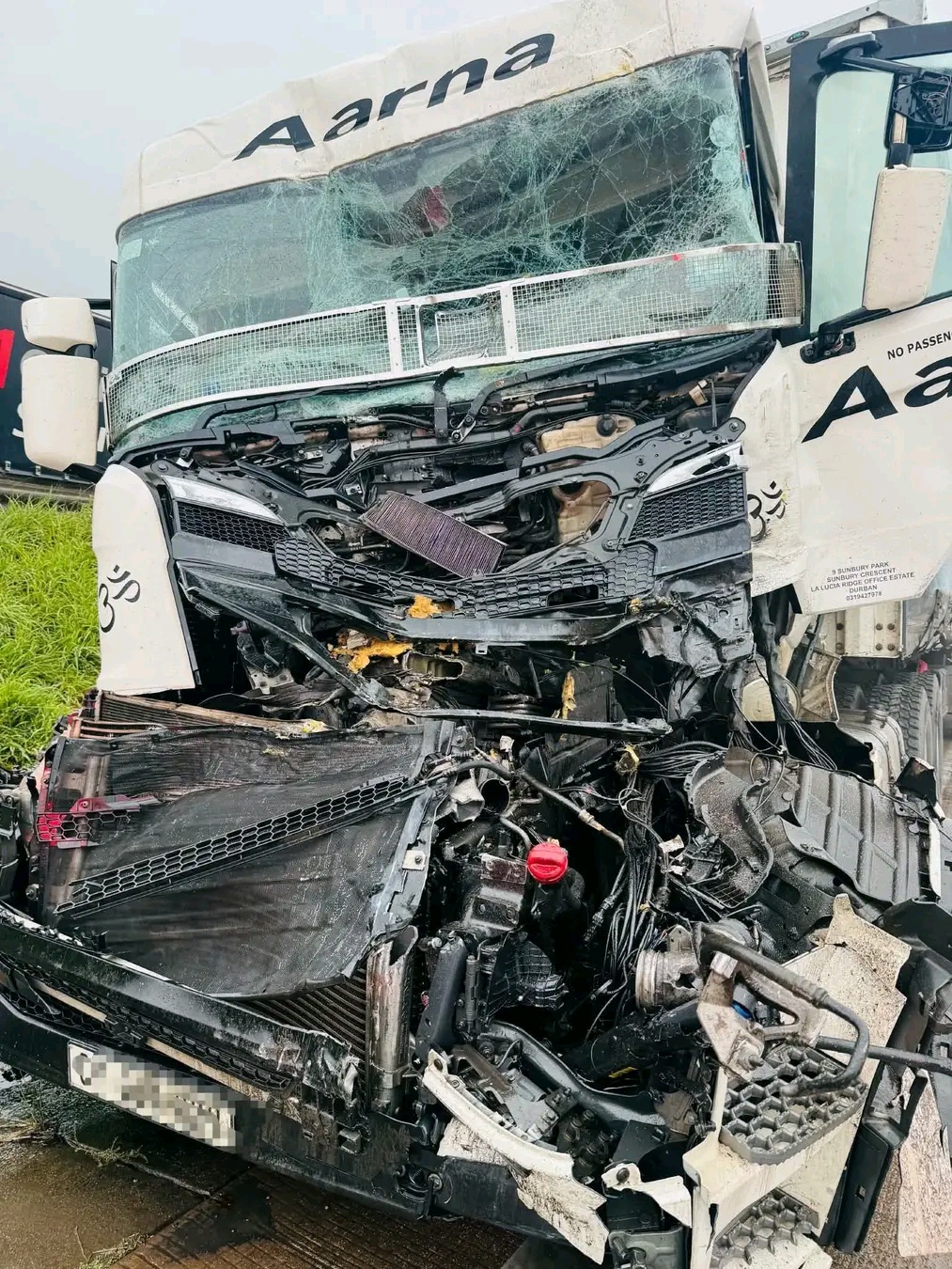 SAD NEWS HITS SA: See The Terrible N3 Accident Involving Two Trucks Near BP Oasis That Shock Mzansi