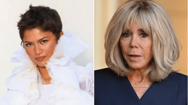 Zendaya sparks etiquette debate after failing to stand up for France’s First Lady