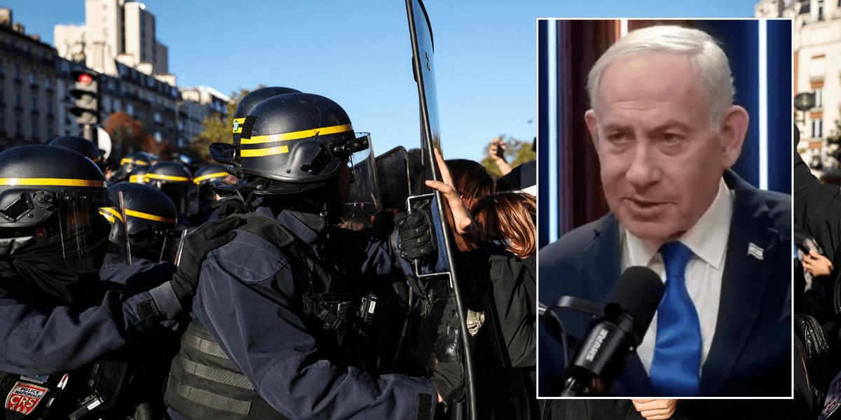 France struggles to contain riots as Benjamin Netanyahu warns Hamas ‘on the streets of Paris’