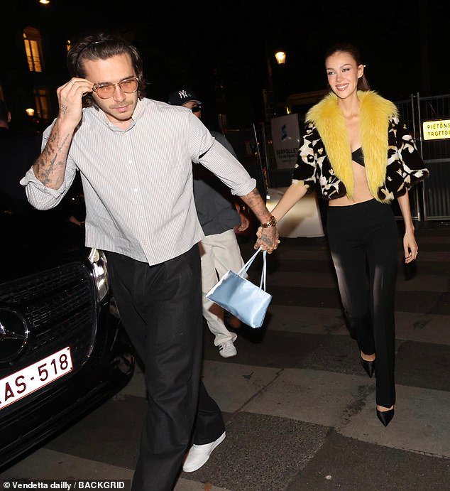 Brooklyn Beckham accused of ‘trolling’ parents after he and Nicola Peltz snub Victoria’s PFW show