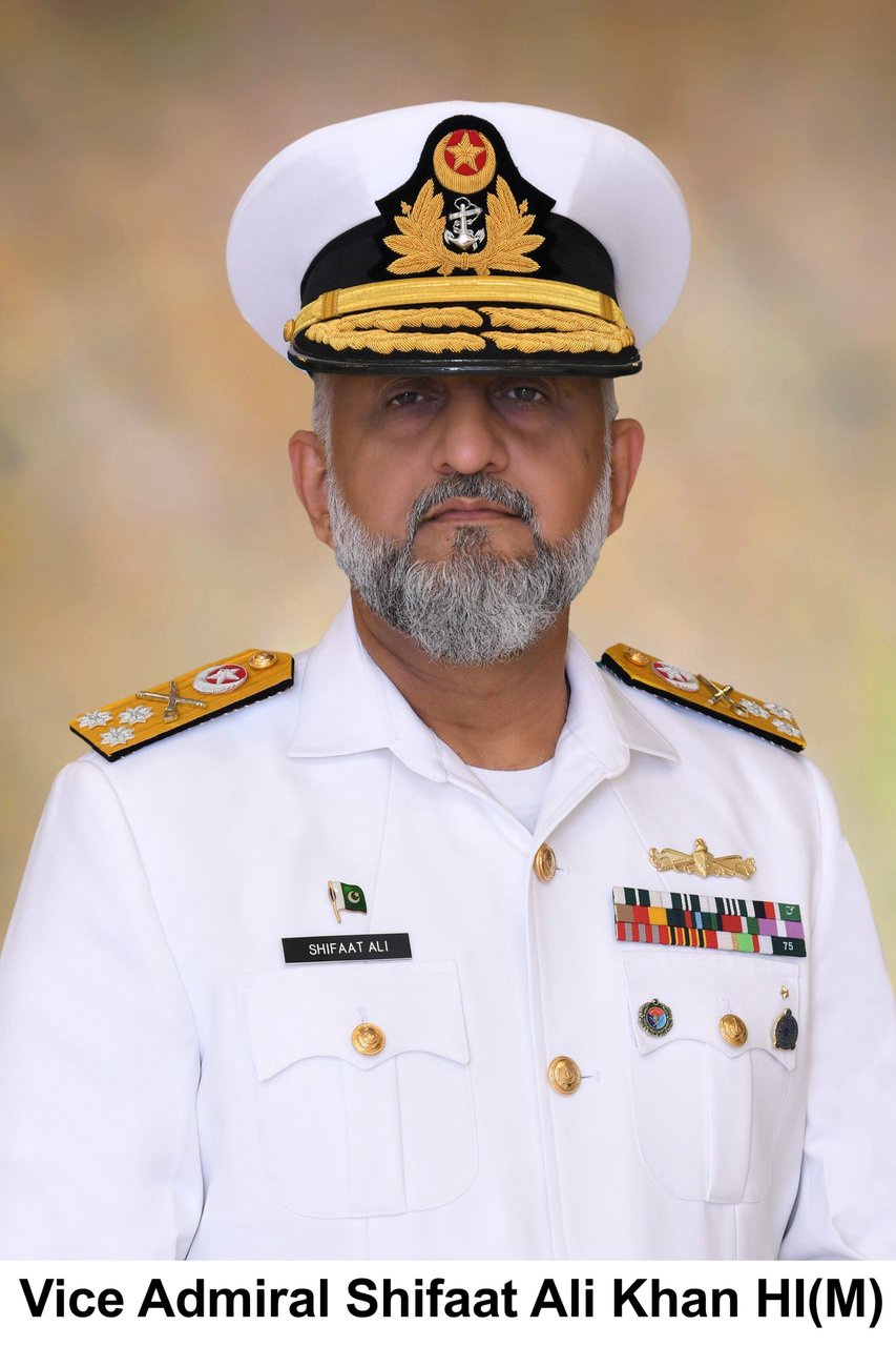 Rear Admiral Shifaat promoted as Vice Admiral