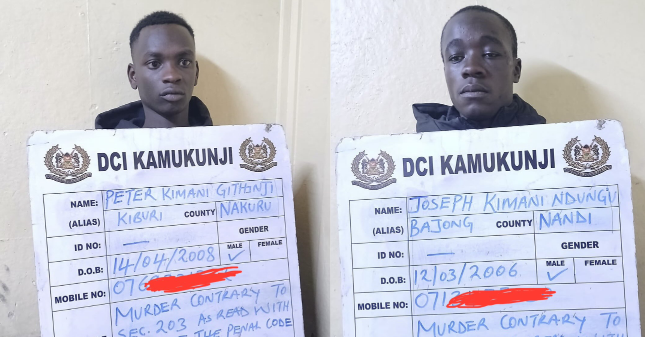 Two arrested over fatal stabbing of Kariokor Market shoe trader, bloodstained maasai sword recovered