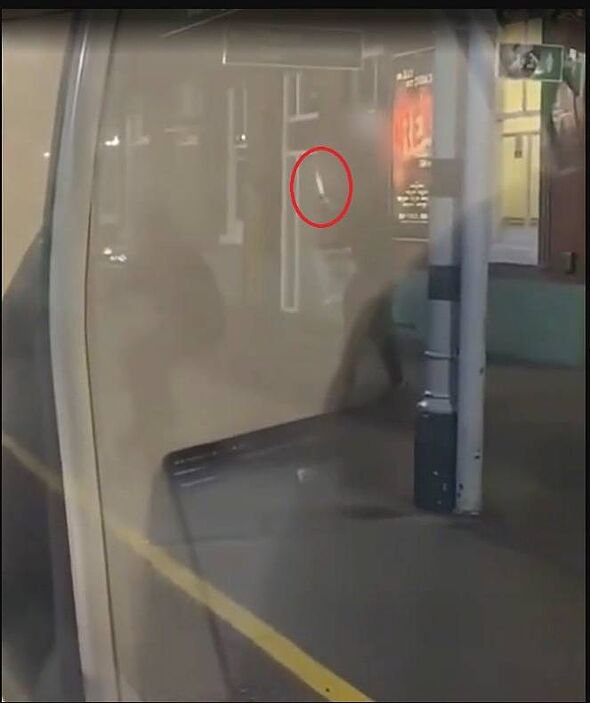 Horror at UK train station as masked youths ‘wield machetes’ on busy platform