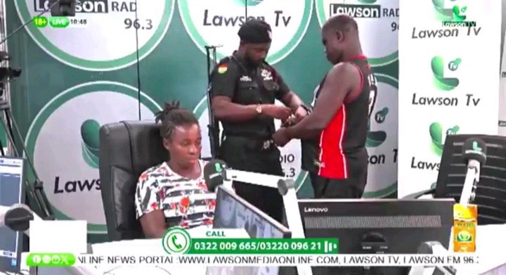 Ghana Police Officers Storm Live TV Set, Arrest 51-Year-Old Man Over Allegations Involving a Minor