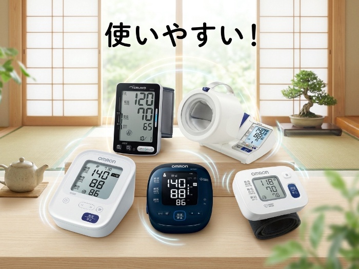 家庭で手軽に健康管理！最新血圧計ガイド