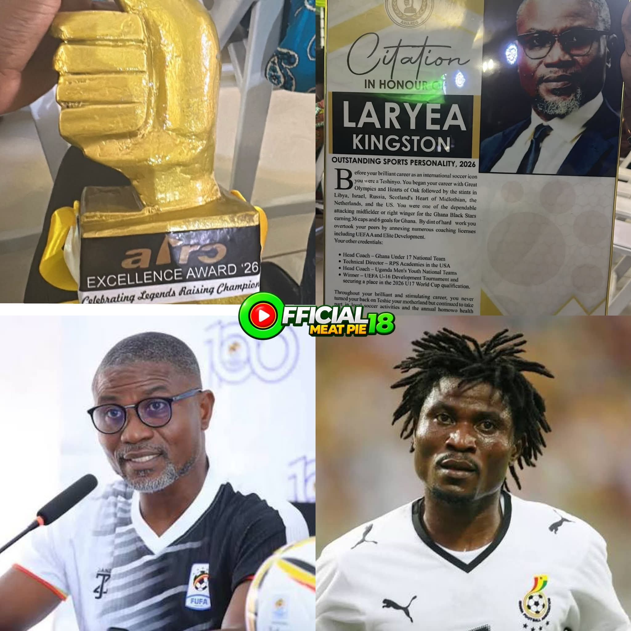 Laryea Kingston Named Outstanding Sports Personality of the Year 2026 by Teshie Traditional Council