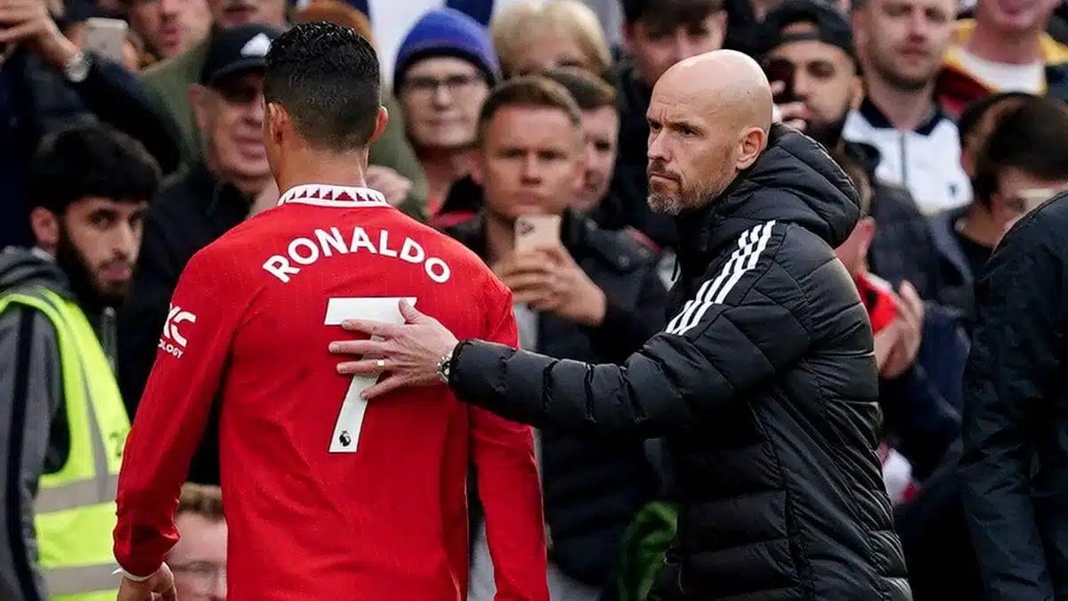 ‘He didn’t prepare himself’ – Ten Hag says lazy Ronaldo was not fit during second stint at Manchester United