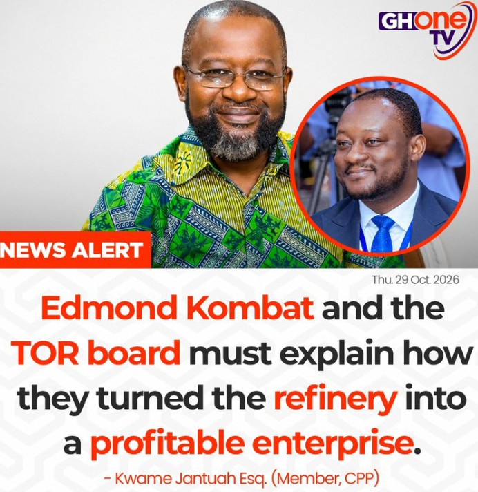 TOR’s Turnaround Sparks Accountability Questions as Kwame Jantuah Challenges Kombat and Board