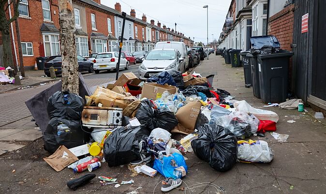 Major update for UK city where bin staff haven’t collected rubbish for 21 months