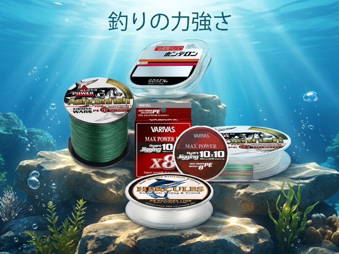 釣りをもっと楽しく！信頼のライン特集