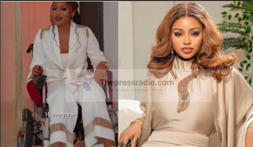 Regina Daniels reveals why she is celebrating 25th birthday in a wheelchair