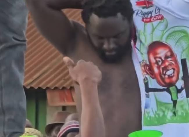 “I Didn’t Know I Was Being Recorded” – Methu Responds After Shirtless Rally Video Sparks Mixed