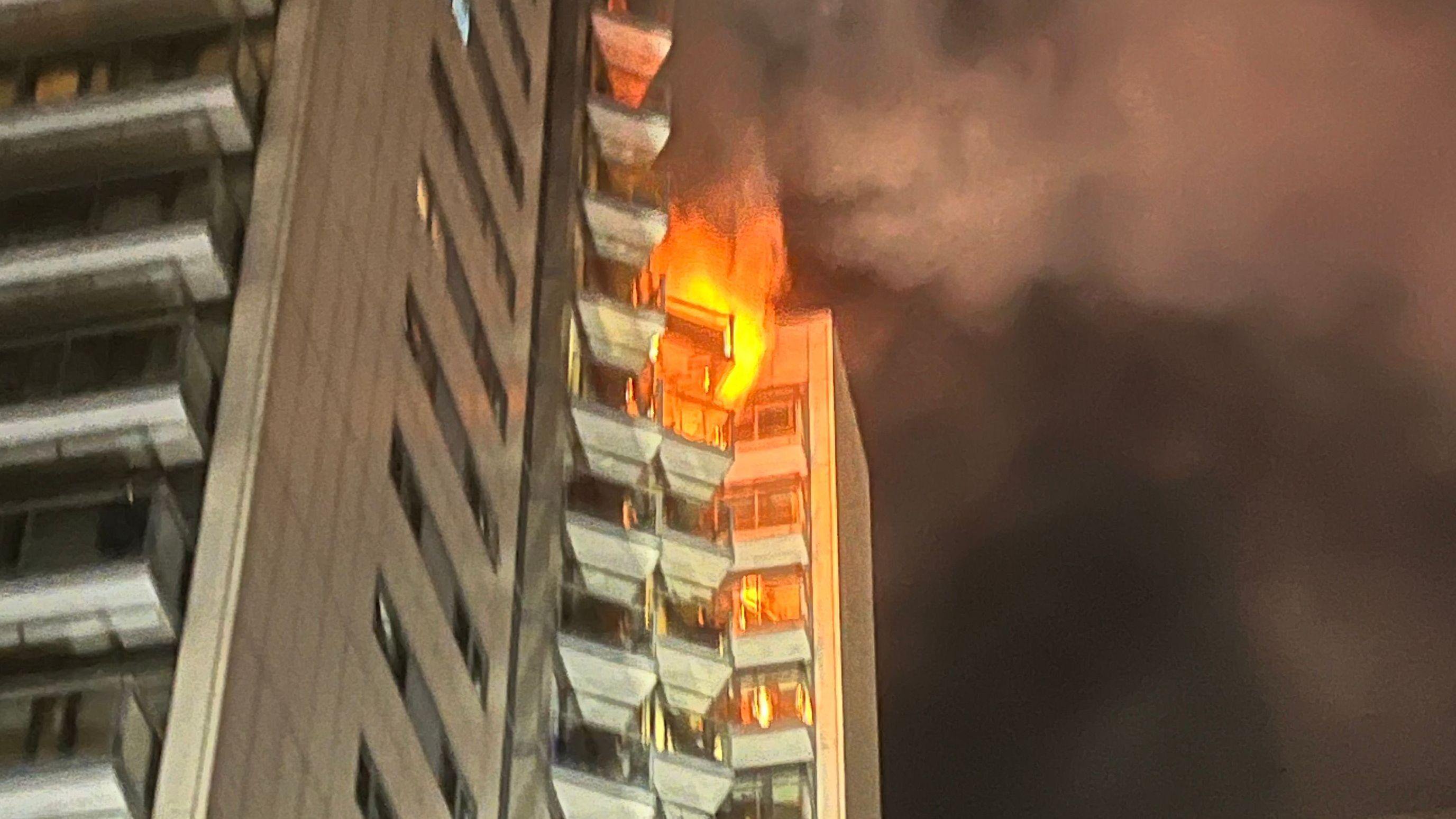 Residents still waiting to return home after fire