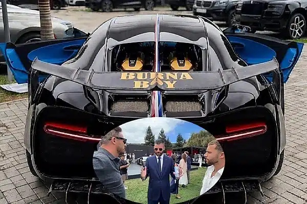 Venuum Defends Fixed Carbon-Fibre Wing On Burna Boy’s ₦9 Billion Chiron VXX After Bugatti CEO’s Comments