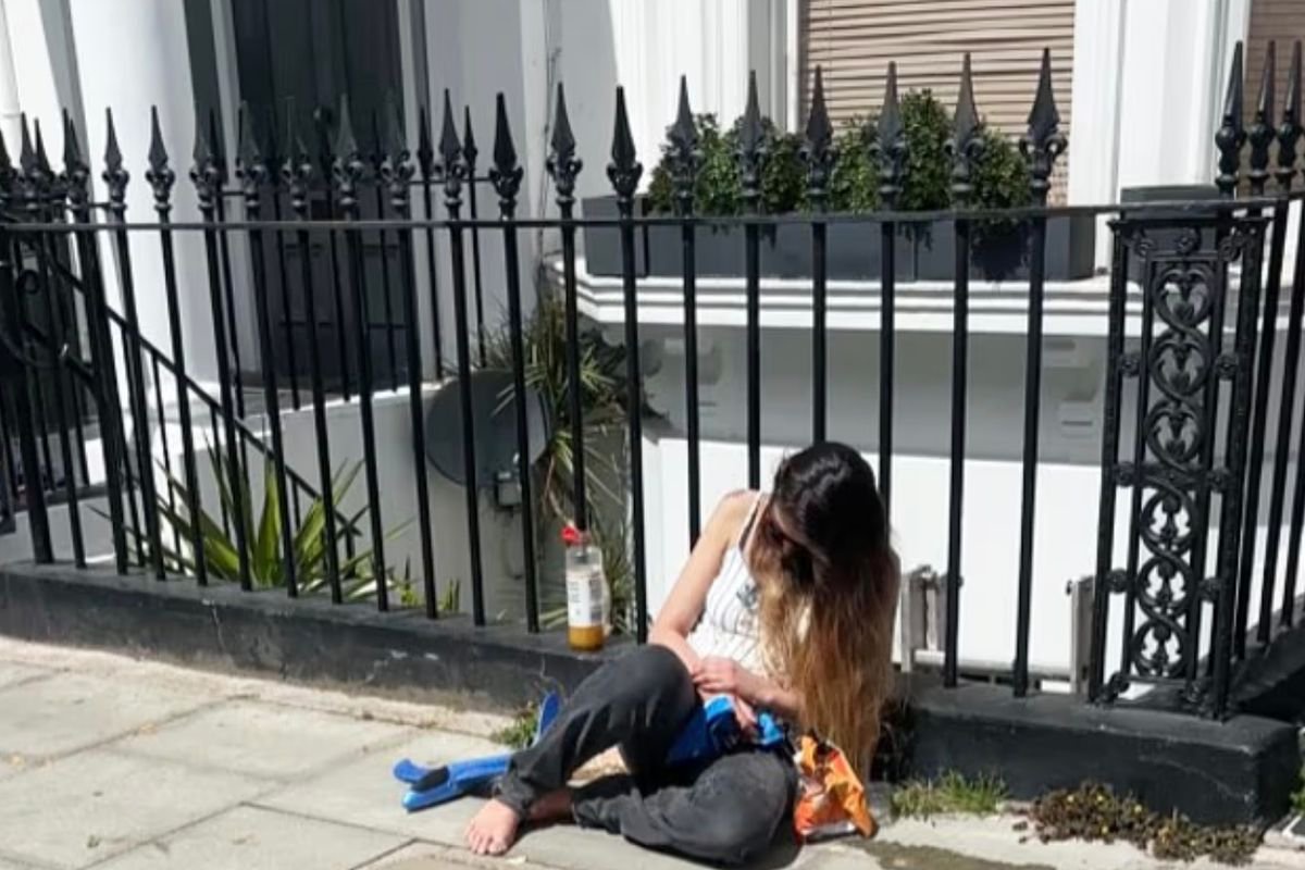 Royal family member found collapsed on street with toddler, 3, after drugs binge