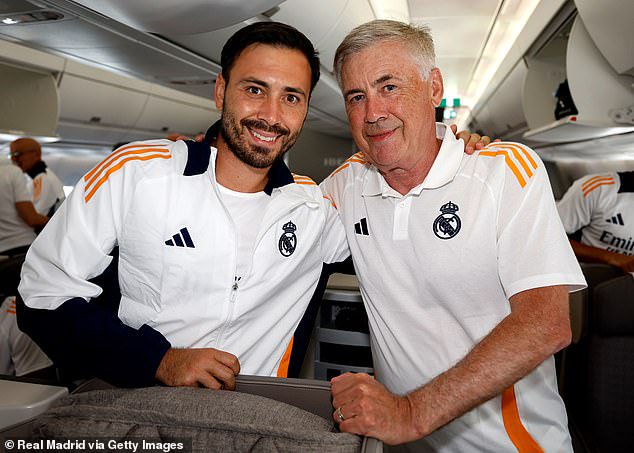 How Carlo Ancelotti’s son became more than a ‘nepo-baby’ manager: Lille boss Davide recites Greek mythology, bonded with Duncan Ferguson and was caught in Neymar controversy – now, he is looking to spring a shock on Arsenal