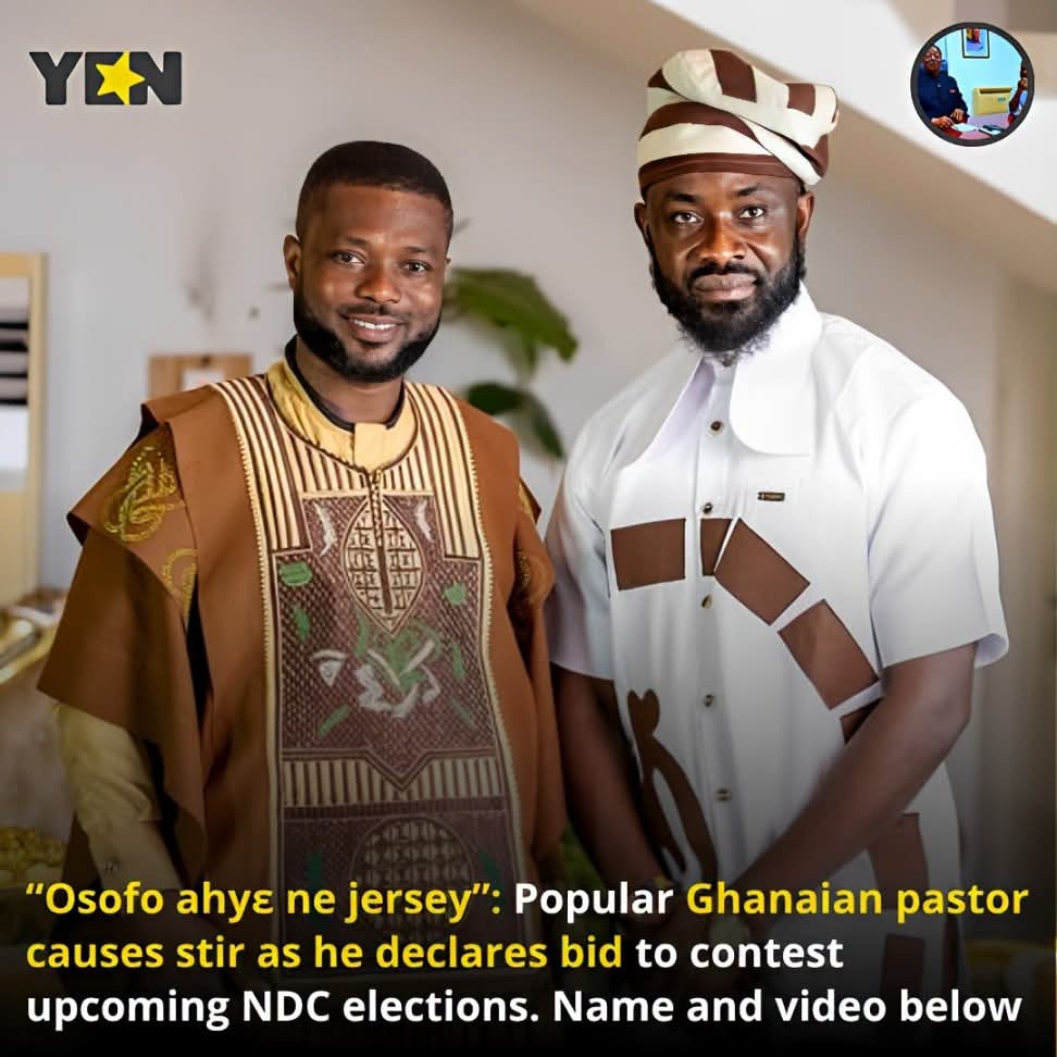Ghanaian Pastor Sparks Debate After Declaring Bid for Top NDC Position