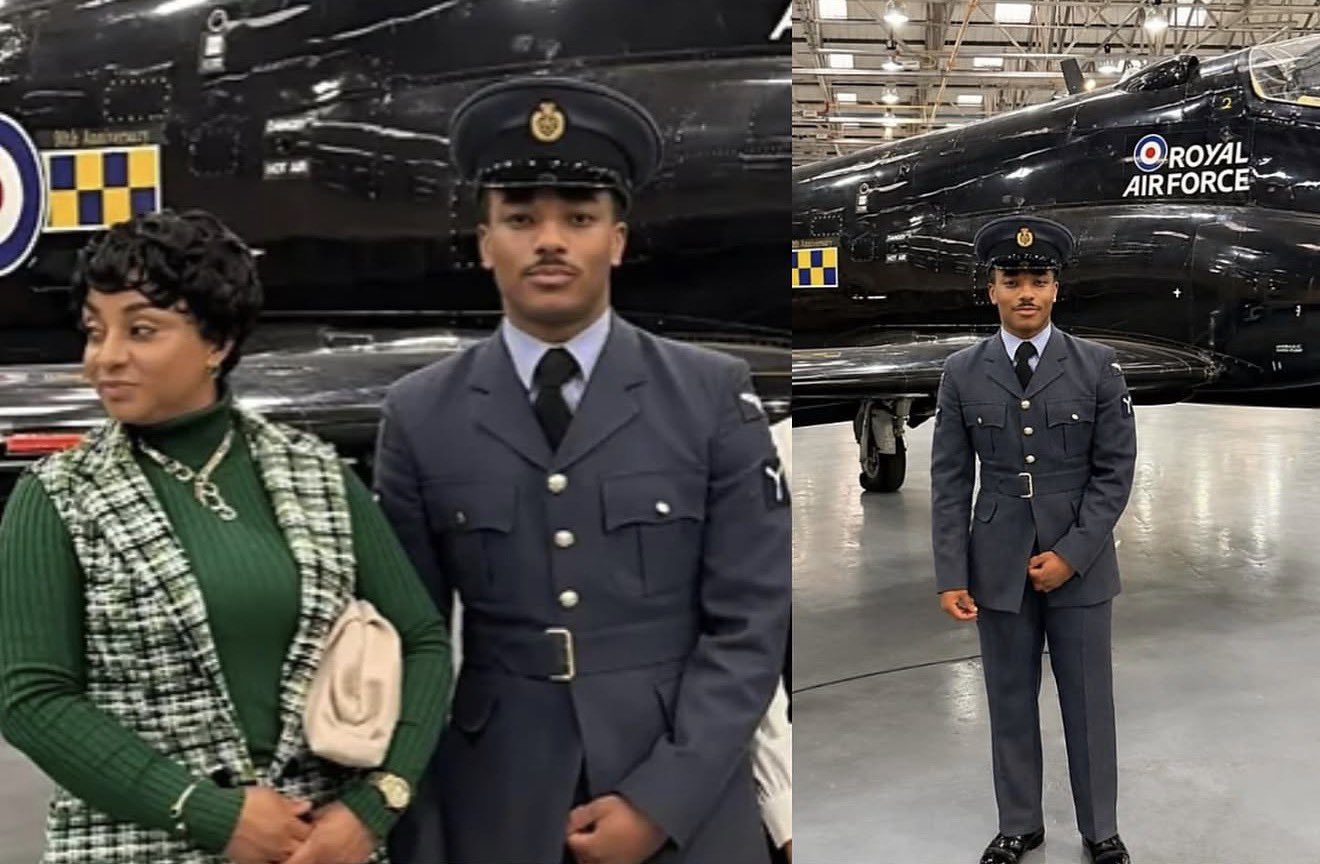 Asamoah Gyan’s Eldest Son Takes a Different Path as He Reaches Major RAF Milestone